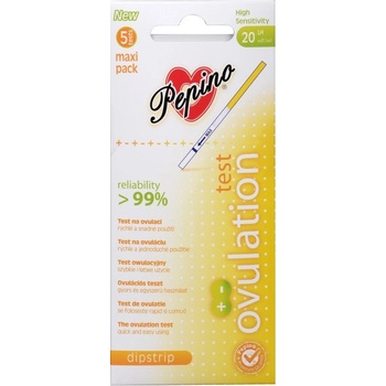 Pepino kontrolný test na ovuláciu 5 ks