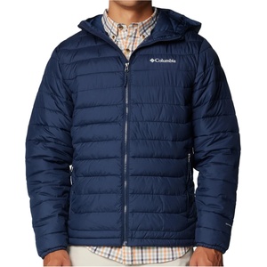 Columbia Мъжко синтетично яке Columbia Powder Lite II Hooded Jacket Synthetic jacket - Collegiate Navy - размер XL (004-5376-0314)