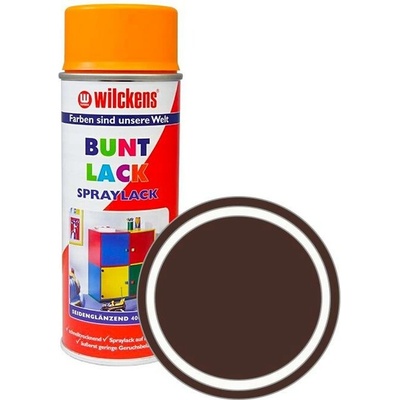 Wilckens syntetická farba pololesk 400 ml hnedá