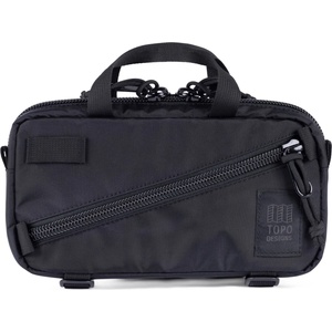 Topo Designs Чанта за кръст Topo designs Mini Quick Pack Hip bag - Black / Black - размер 2, 5 l (510-5449-0311)