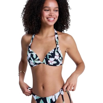 Roxy Essentials PT Molded Fixed Triangle bikini top - Black (Anthracite Spring Charming Sma)