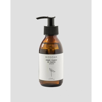 Biosoma Olej na čištění obličeje s citronovým a mandlovým olejem účinně odstraňuje make-up 150 ml
