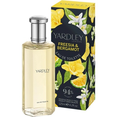 Yardley Frézie & Bergamot toaletní voda dámská se svěžími tóny citrusů květin a koření 125 ml