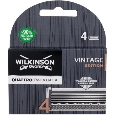 Wilkinson Sword Quattro Essential 4 Vintage Edition 4 ks