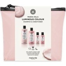 Maria Nila Luminous Colour Beauty Bag šampon 350 ml + kondicionér 300 ml + šampon 100 ml + kondicionér 100 ml dárková sada