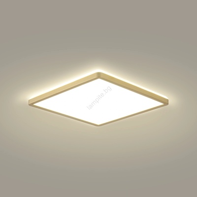 Brilagi - LED осветително тяло за баня ULTRA SLIM LED/24W/230V 42x42 cm златисто IP54 (BG3695)