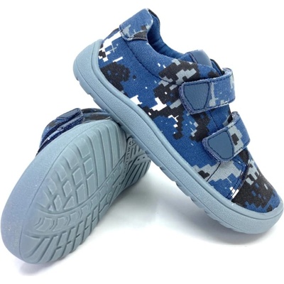 Protetika barefoot plátené tenisky Roby blue