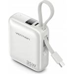 Vention Powerbank Vention 10000 mAh 35W с USB-C кабел beige (FHEN0)