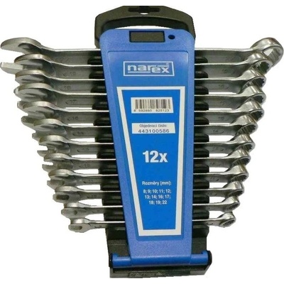 Narex Sada očkoplochých kľúčov 8–22 mm 12 ks 443100586