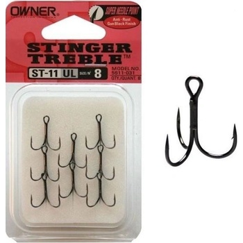Owner Stinger Treble ST11 vel.18 8 ks