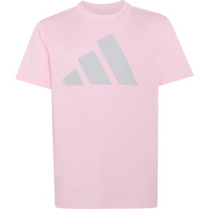 Adidas Детска тениска adidas Kid's Essentials Big Logo T-Shirt - Clear Pink / LGH Solid Grey - размер 164 (EU) (704-6483-0114)