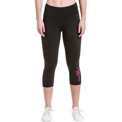 Meatfly dámské legíny Edna Dark Pink Logo
