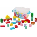 Baczek Colored wooden blocks 53el