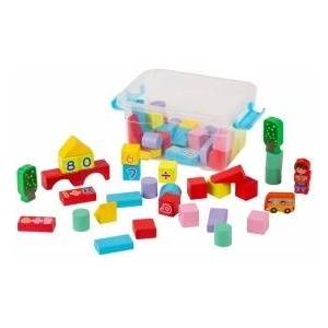 Baczek Colored wooden blocks 53el
