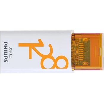 Image 1 of Philips Sunrise Orange 128GB USB 3.2 (FM12FD175B/00 / PH115057)