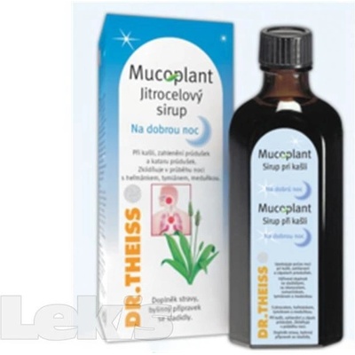 Mucoplant Jitrocelový sirup Na dobrou noc 250 ml