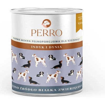 Perro Junior Turkey and pumpkin 850 g