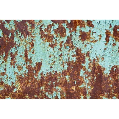 DIMEX ART Флизелинов фототапет ръжда върху стар цветен метал 375 x 250 см