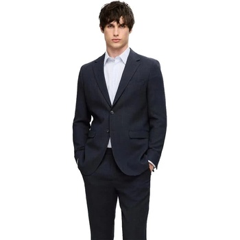 SELECTED Сако Selected Slim-Oasis Winter blazer - Blue (Dark Blue)