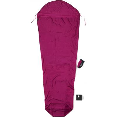 Cocoon Вътрешен чувал Cocoon MummyLiner Silk Economy Line Travel sleeping bag - Mulberry Red - размер 241 x 90/56 cm (515-0001-0211)