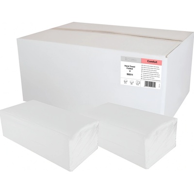 Inposan Comfort ZZ V, dvouvrstvé, bílé, 3200 ks