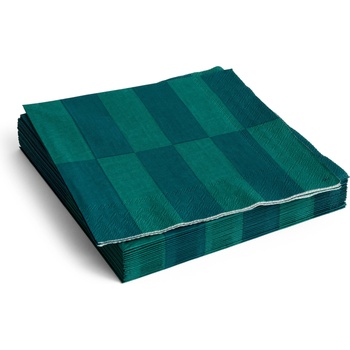 Hay Pattern Салфетки 40 x 40 cm, зелено каре, 20 бр (AE732-E140-AU44)