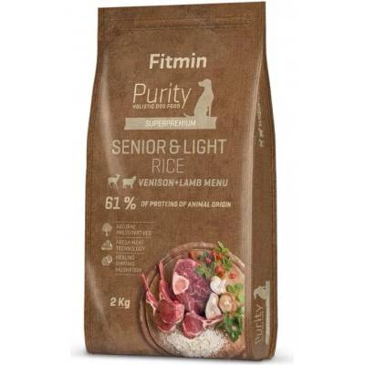 Fitmin Purity Senior & Light Rice Venison & Lamb 12 кг
