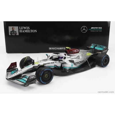 Minichamps Mercedes gp F1 W13e Team Mercedesamg Petronas F1 N 63 Monaco Gp With Rain Tires 2022 George Russel Silver Green 1:18