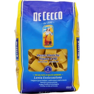 De Cecco Mezze Maniche rigate No.136 0,5 kg