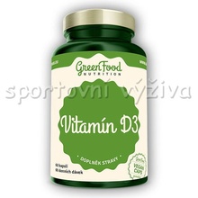 Greenfood Nutrition Vitamin D3 vegan caps 60 kapslí