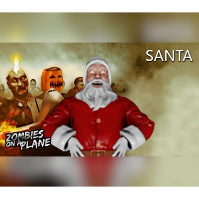 Zombies on a Plane Santa