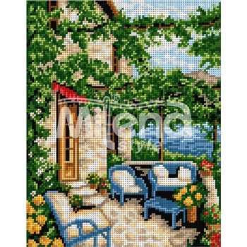 Image 1 of Milena Style Дворче - гоблен с щампа с конци Ariadna