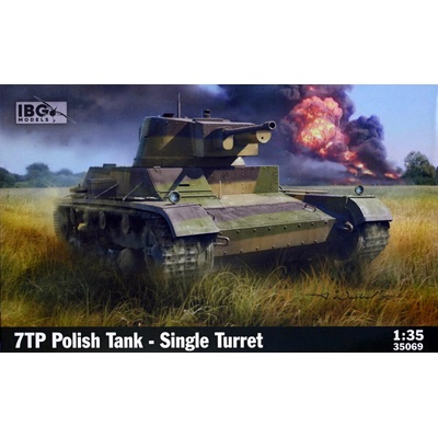 IBG Models 7TP Polish Tank Single Turret 1:35