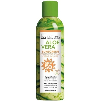 IDC Institute Слънцезащитен спрей с алое вера, SPF50, 200 ml