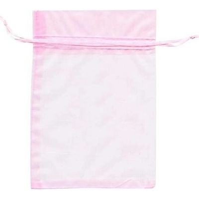 Sáček organza 9 x 12cm růžový