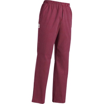 Image 1 of Egochef Готварски панталон в бордо, унисекс модел от Его Шеф в онлайн магазин www. vvmstore. com (3502 055C)