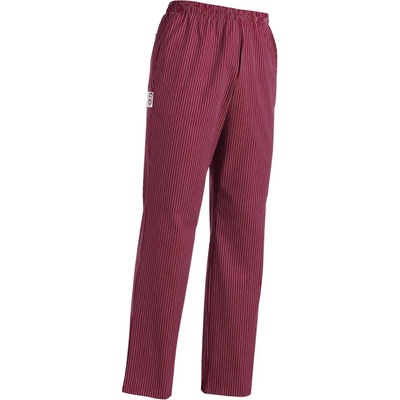 Egochef Готварски панталон в бордо, унисекс модел от Его Шеф в онлайн магазин www. vvmstore. com (3502 055C)