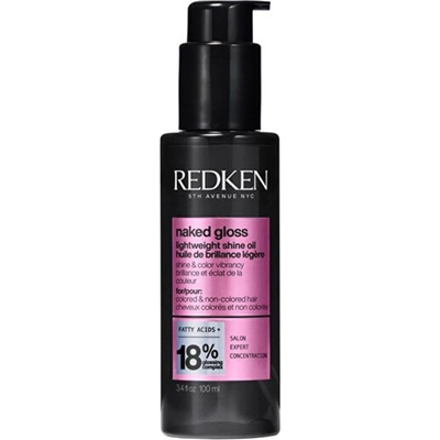 Redken Naked Gloss Lightweight Shine Oil - Lehký olej pro lesk vlasů 100 ml