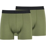 Stoic Мъжко синтетично термобельо Stoic TrosaSt. Boxer 2-Pack Boxer shorts - Moss Green - размер 5XL (014-2412-0218)