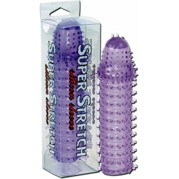 Image 1 of Пенис ръкав, интензивно стимулиращ, 14, 5см. - Super Stretch Purple (SEVCR00359)
