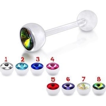 Šperky4U piercing do jazyka PJ01183-A