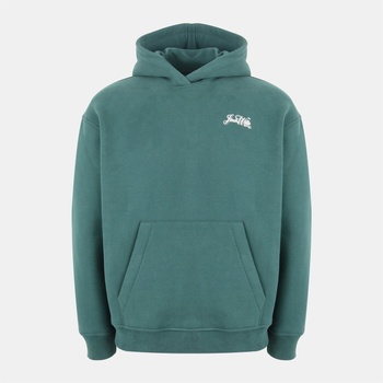 Jack Wills Суичър Jack Wills Women's JW Script Hoodie - Green/White