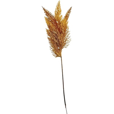 Zlatá vánoční větvička 47 cm, sada 12 ks