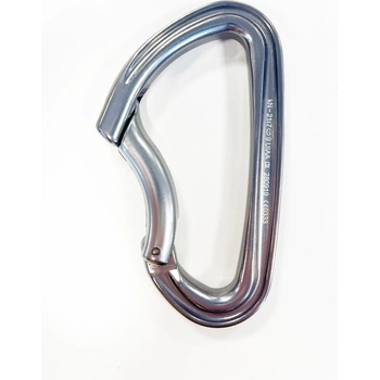 Simond Карабинер с щифт Simond Carabiner Spider Bent Snapgate carabiner - Grey - размер One Size (321-0327-0111)