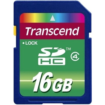 Transcend SDHC Class 4 16 GB TS16GSDHC4