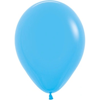 Balón solid 28 cm svetlo modrý