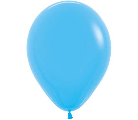 Balón solid 28 cm svetlo modrý