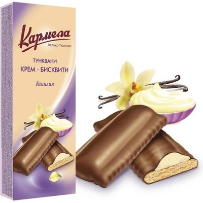 Karmela КРЕМ-БИСКВИТИ КАРМЕЛА ВАНИЛИЯ