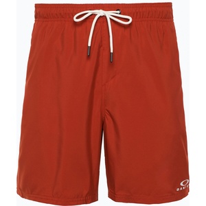 Oakley Мъжки къси панталони за плуване Oakley Clear Lake 18" Volley flame red
