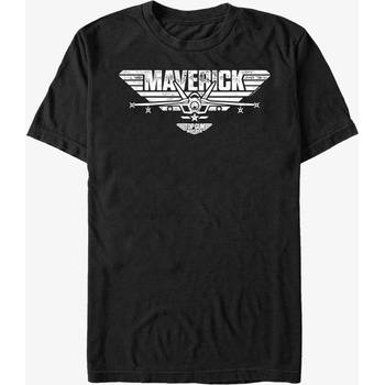 ZOOT. Fan Черна унисекс тениска Paramount White Maverick ZOOT. Fan | Cheren | МЪЖЕ | L